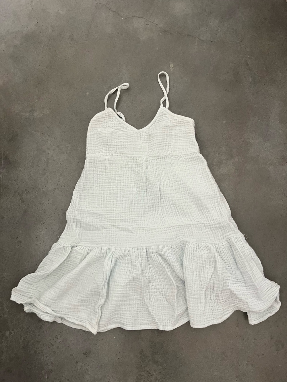 Billabong white Smocked Halter Top